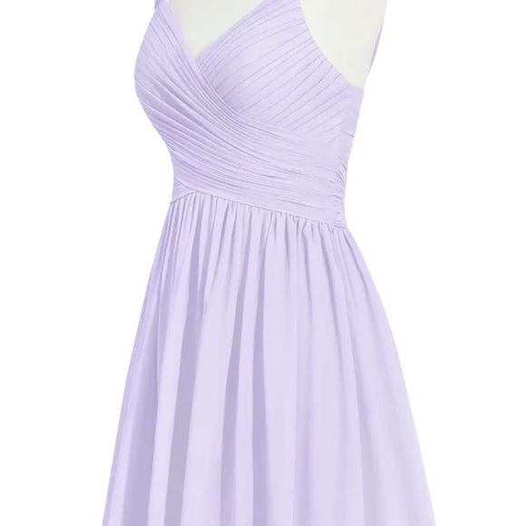 Azazie lavender sleeveless dress (Size 14) that highlights its value. - Picture 7 of 7